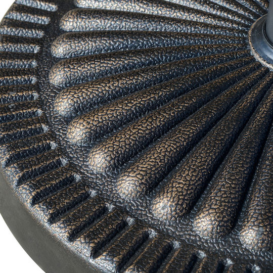 Outsunny Umbrella Stand made of Metal Bronze 44x44x33cm