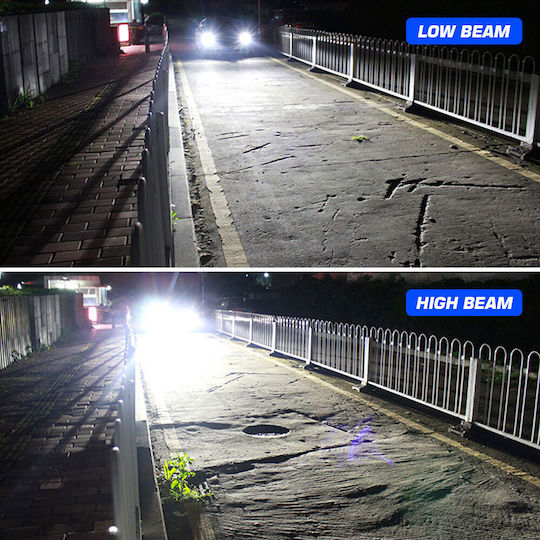 NovSight Lampen Auto H4 Canbus LED 6500K Kaltes Weiß 24V 120W 2Stück