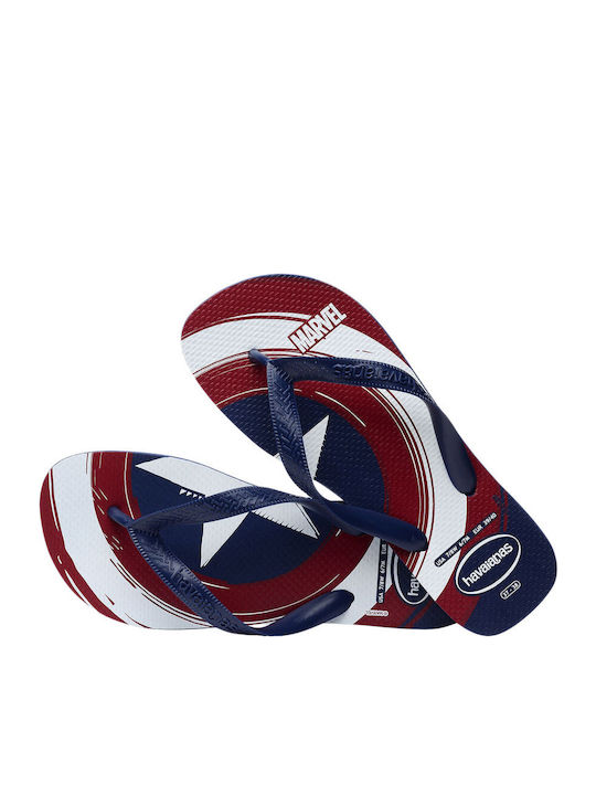 Παιδικές Σαγιονάρες Flip Flops Μπλε Marvel Logomania