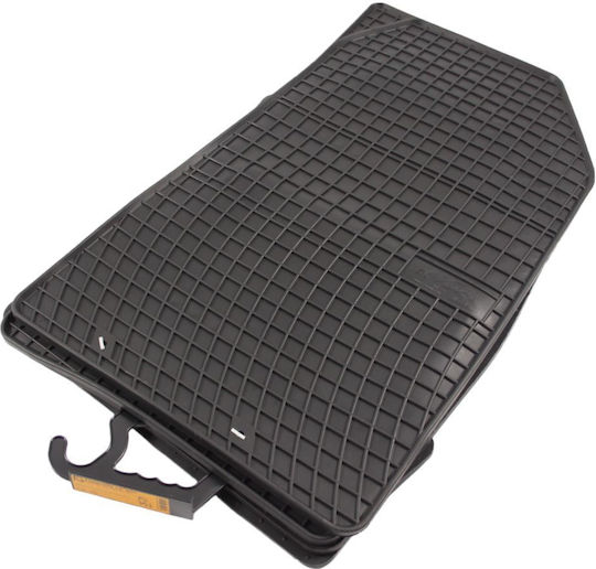 Frogum Set of Front and Rear Mats 4pcs for Renault Clio 2005-2012 Black