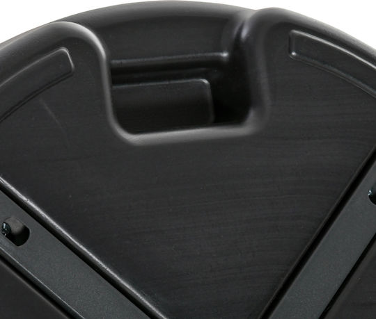 Outsunny Umbrella Stand made of Plastic in Black Color 55x55cm