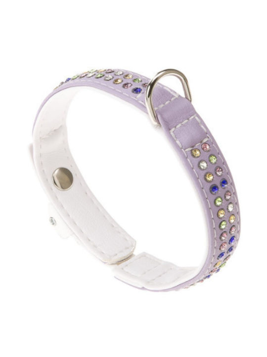Ferplast Lux Κολάρο Δερμάτινο σε Μωβ χρώμα 12mm x 22cm Ferplast Lux Κολάρο Δερμάτινο σε Μωβ χρώμα 12mm x 22cm