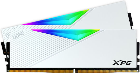 Adata XPG Lancer RGB 32GB DDR5 RAM cu 2 module (2x16GB) și Viteză 6400 pentru Desktop