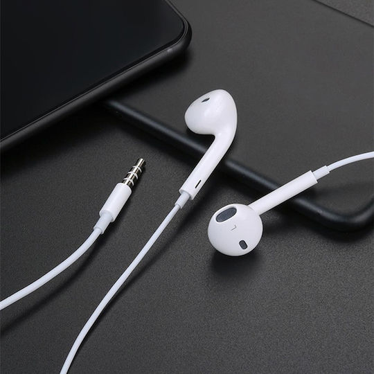 Yesido YH-09 În ureche Handsfree cu Mufă 3.5mm Alb