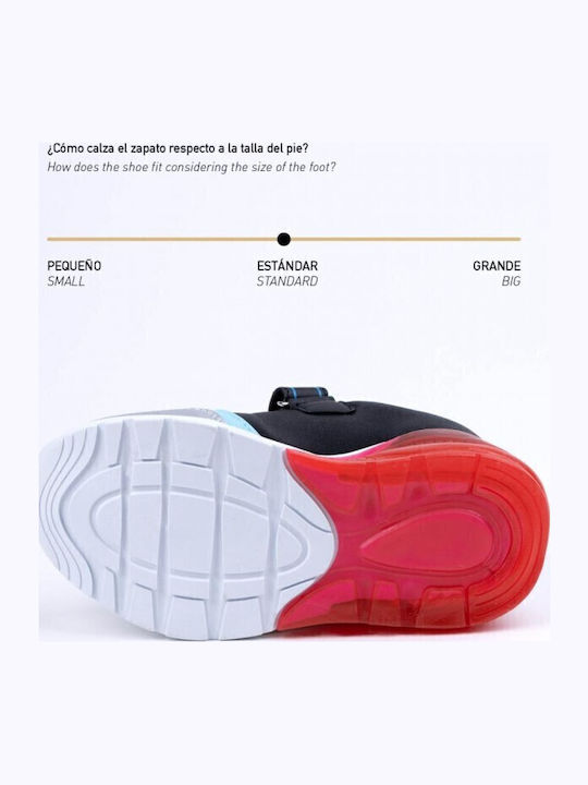 Avengers Παιδικά Sneakers με Σκρατς & Φωτάκια Πολύχρωμα