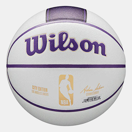 Wilson NBA Team City Collector LA Lakers Basketball Innenbereich / Draußen
