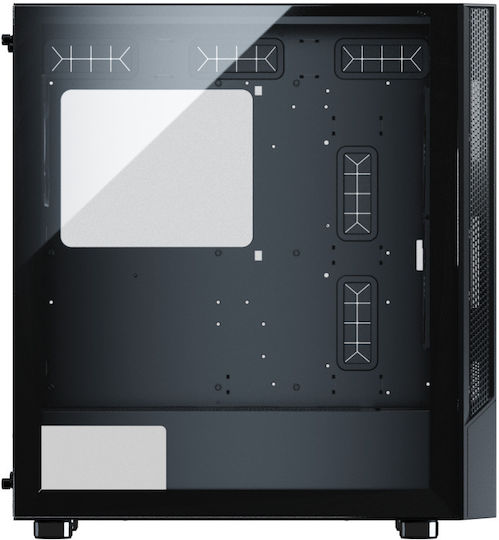 Seasonic Arch Q503 750 Watt Gaming Midi Tower Computer Case with Side Window Black