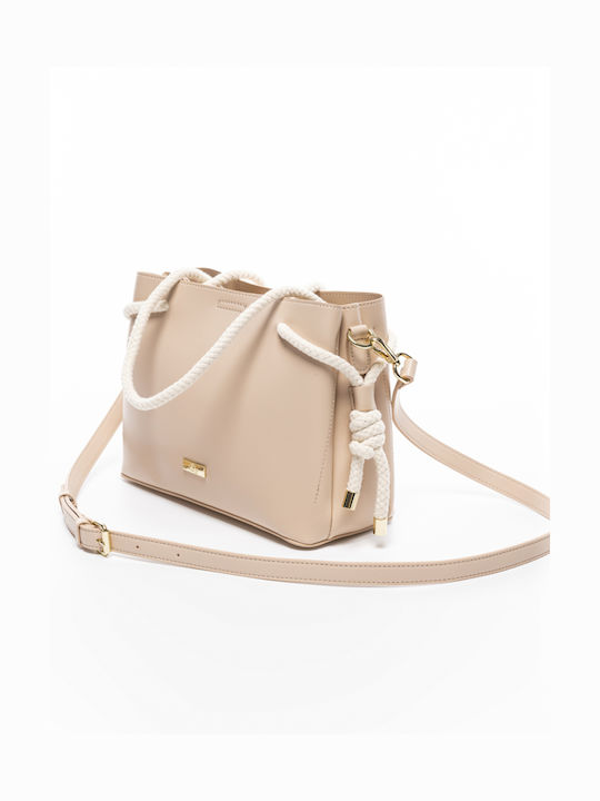 Veta Calipso Women's Bag Shoulder Beige