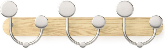 Umbra Wall Hanger Melody Metal 9 Hooks Beige 43x13x8cm