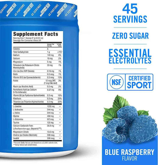 Biosteel Hydration Mix Blue Raspberry 315gr