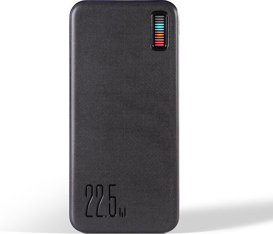 Joyroom Dazzling Series QP195 Power Bank 20000mAh 22.5W με 2 Θύρες USB-A και Θύρα USB-C Μαύρο