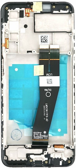 Samsung Screen OLED with Touch Mechanism and Frame for SM-A037G (Black)