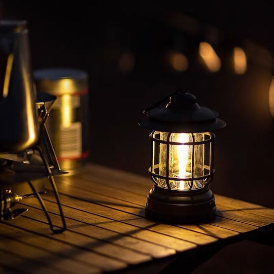 GB-22 Led Battery Camping Lantern with Hook and 2 Functions 300lm