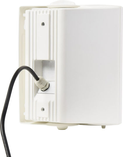 Adastra BP4A-W Αυτοενισχυόμενο Επιτοίχιο Ηχείο 12W (Τεμάχιο) 15x15x19.5εκ. Λευκό