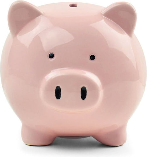 Legami Milano Coin Bank Piggy Money Box Ceramic Pink 14x17x16cm SAVE0008