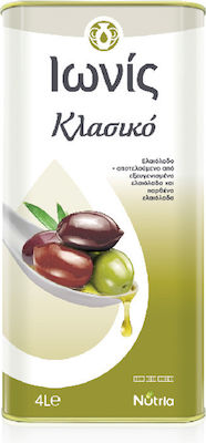 Nutria Olive Oil Κλασικό 4lt in a Metallic Container