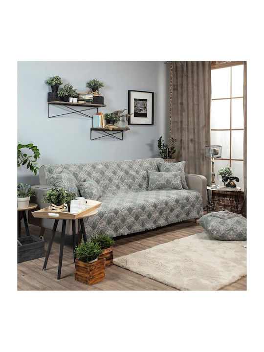 Teoran Ohio Armchair Throw Chenille 150x180cm