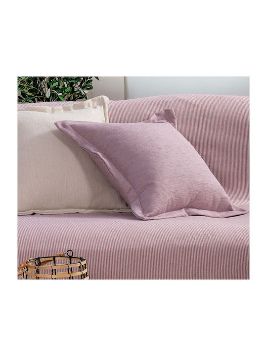 Nef-Nef Homeware Nature 22 Ριχτάρι Διθέσιου Καναπέ Ζακάρ 170x250εκ. Lilac 030995