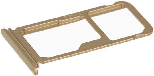 Sim-Kartenhalterung Gold Huawei P10