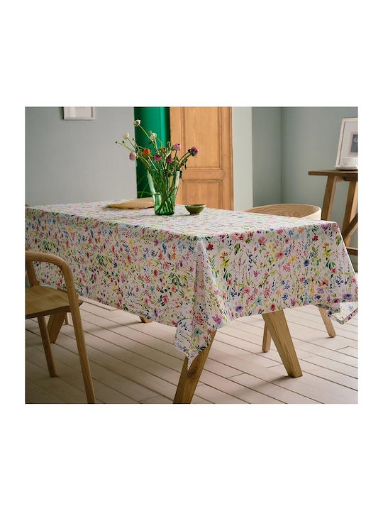 Gofis Home Primrose 123 Cotton & Polyester Tablecloth Multi 150x220cm