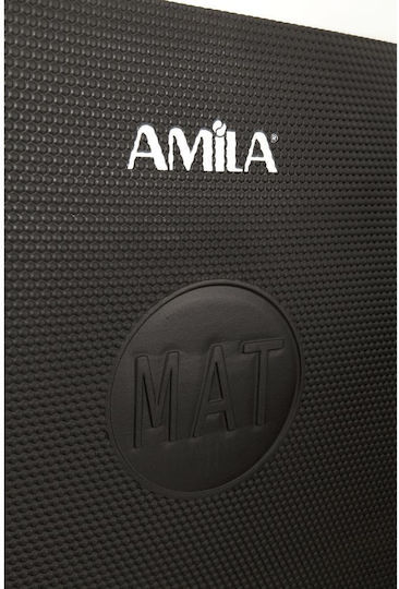AMILA Στρώμα Γυμναστικής Μαύρο (139x60x1.5cm)