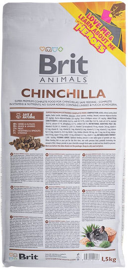 Brit Τροφή για Τσιντσιλά Chinchila Complete 1.5kg