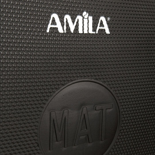 AMILA Στρώμα Γυμναστικής Μαύρο (139x60x1.5cm)