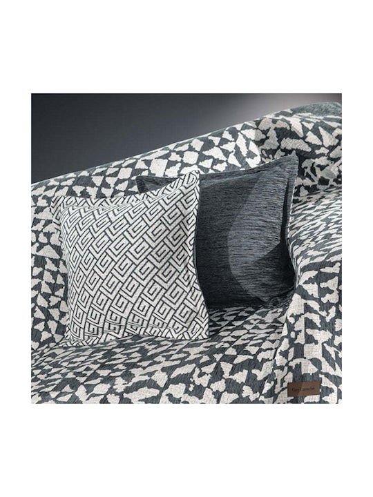Guy Laroche Dekorativer Kissenbezug Do-Ma-No Anthrazit 50x50cm