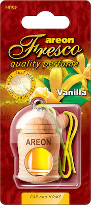 Areon Car Air Freshener Pendand Liquid Fresco Vanilla 4ml