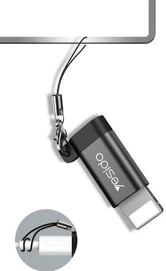 Yesido GS05 Converter Lightning male to micro USB female 1pcs
