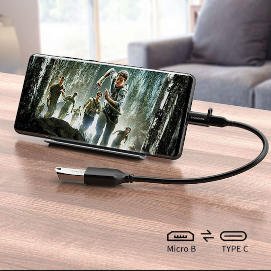 Cabletime CMBF Μετατροπέας USB-C male σε micro USB female 1τμχ