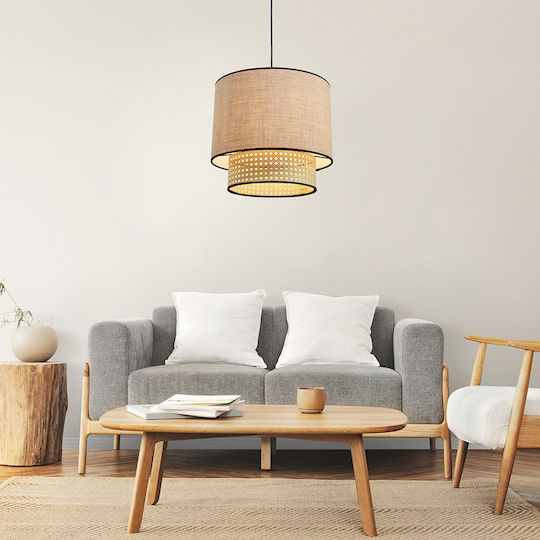 Inlight Pendant Light Black Ball with Socket E27 30x30cm
