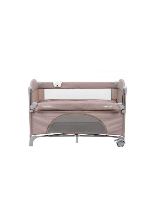 Kikka Boo Milky Way 2023 Playpen 2 Levels with Mattress Gray 125x65cm