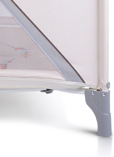 Cangaroo Boho Playpen with Mattress Beige 100x100cm