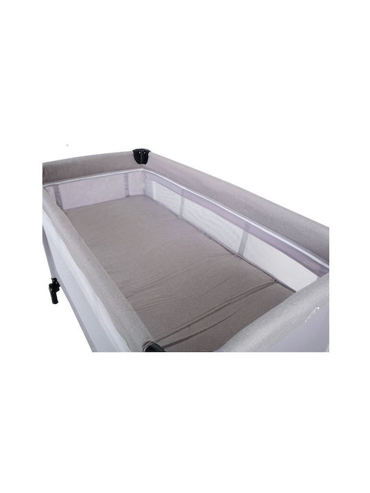 FreeOn Playpen 2 Levels with Mattress Gray 120x60cm