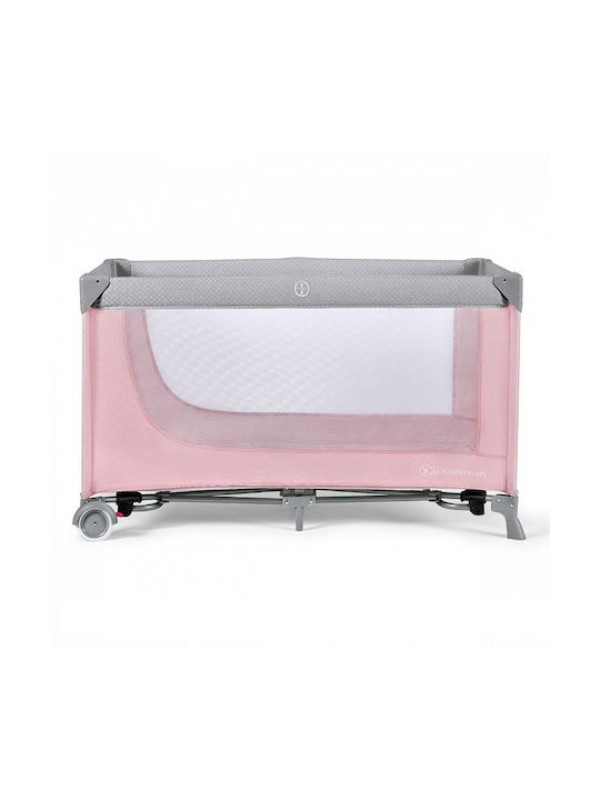 Kinderkraft Leody Laufstall 2 Ebenen Pink 126x65cm
