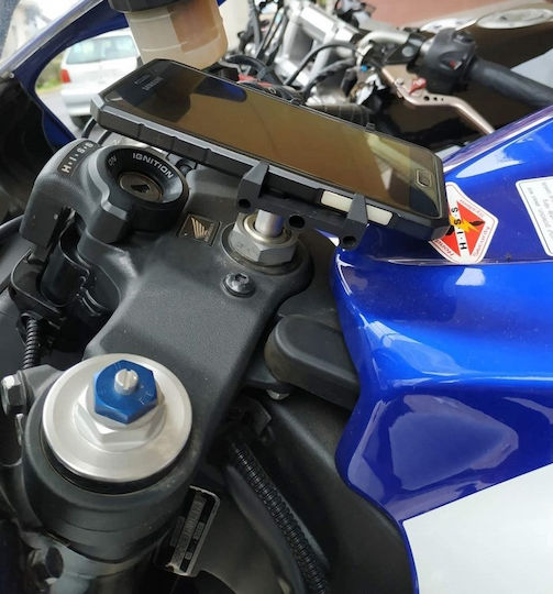 Moto Discovery Motorrad Handyhalterung mit verstellbarem Arm für die Zeitschaltuhrplatte