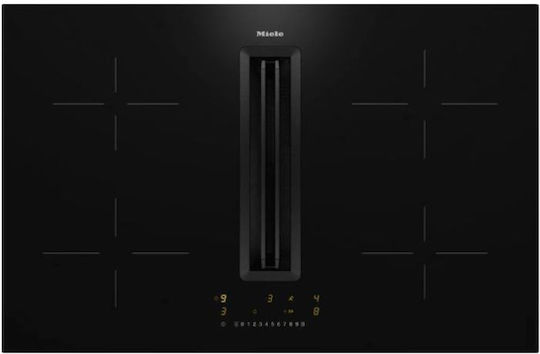 Miele Индукционен котлон Автономен с Абсорбатор 80x52εκ.