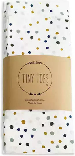 Tiny Toes Σετ Dot Mix Λευκό 110x180εκ.