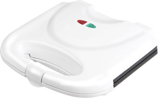 Rosberg Sandwich Maker pentru for 2 Sandwiches Sandvișuri 800W Albă