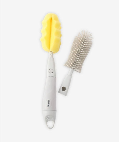 Minene Cleaning Brush for Baby Bottles Gray 1pcs