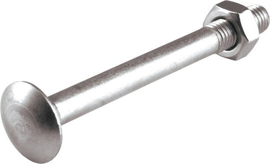 ArteLibre Schlittenbolzen Inox DIN 603 mit Durchmesser M8 und Länge 40mm 10Stück