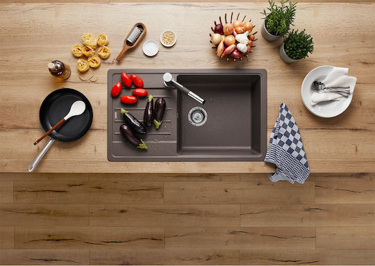 Blanco Legra XL 6 S 527274 Drop-In Sink Synthetic Granite W86xD50cm Volcano Grey