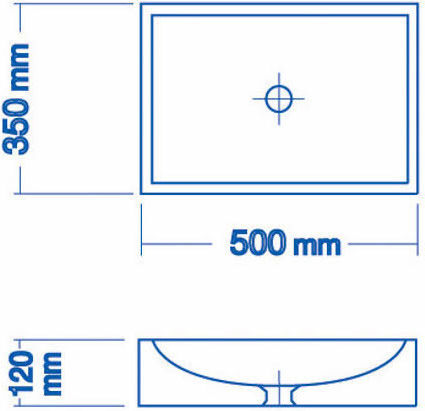 Bati Bali Ranya Επικαθήμενος Νιπτήρας Πέτρινος 50x35x12cm Bati Bali Ranya Επικαθήμενος Νιπτήρας Πέτρινος 50x35x12cm