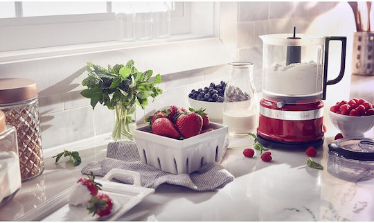 Kitchenaid Multifunctional Food Processor 240W with Pot 1.19lt Red