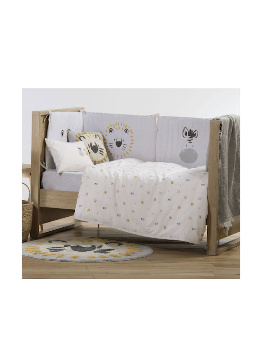 Nef-Nef Homeware Kids Decorative Pillow Animal Way Gray 35x35cm