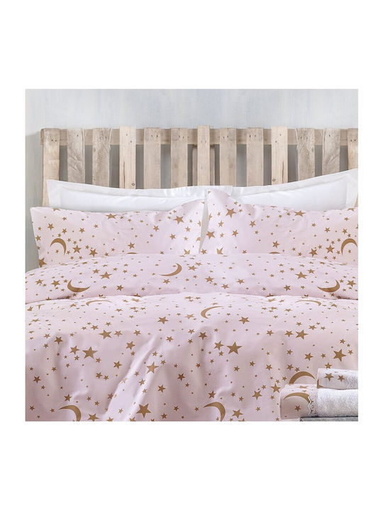 Rythmos Moonlight Kids Cotton Pillowcase Set 50x70cm Pink 203-101-2317