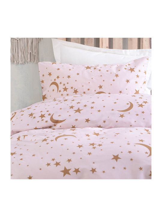 Rythmos Moonlight Kids Cotton Pillowcase Set 50x70cm Pink 203-101-2317