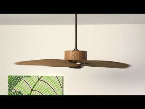 Lucci Air Fijian II Ventilator De Tavan 132cm Negru