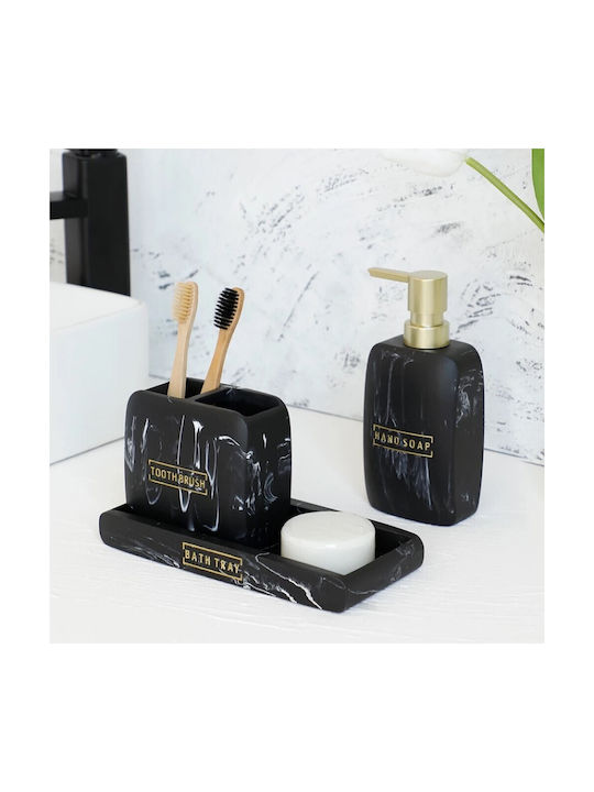 Ankor Dispenser Κεραμικό Μαύρο